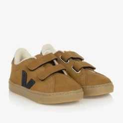 VEJA Brown Suede Leather Esplar Trainers Outlet