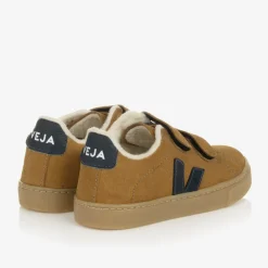VEJA Brown Suede Leather Esplar Trainers Outlet