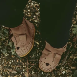 Donsje Brown Suede Leather Pre-Walkers Truffle Online