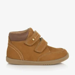 Bobux IWalk Brown Suede Leather Velcro Boots Online