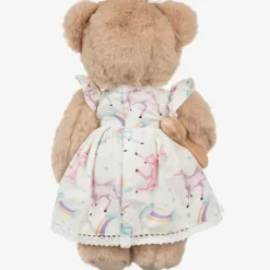 Powell Craft Brown Unicorn Dress Teddy Bear (34cm) Online