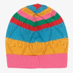 Gucci Cotton Knit GG Logo Hat Online