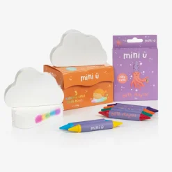 Mini U Crayons & Clouds Bath Bomb Gift Set New