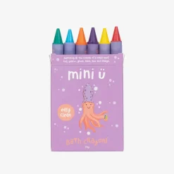 Mini U Crayons & Clouds Bath Bomb Gift Set New