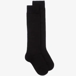 Falke Dark Grey Knee High Wool Socks Hot