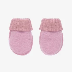 Joha Dark Pink Merino Wool Mittens Best