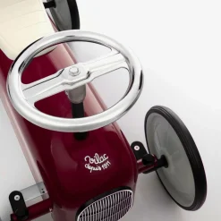 Vilac Dark Red Ride-On Vintage Car (76cm) New