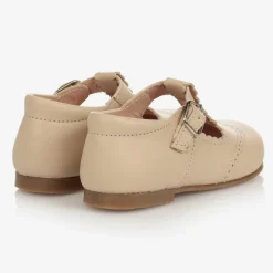 Childrens Classics Deep Ivory Leather Shoes Online