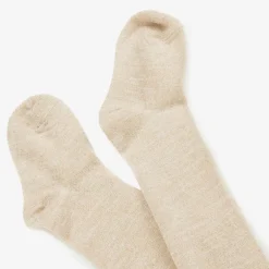 Mayoral Girls Beige & Gold Cotton Tights Sale