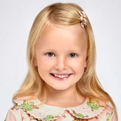 Bowtique London Girls Beige Bow Hair Clip (4cm) Discount