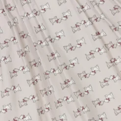 Tutto Piccolo Girls Beige Cotton Dog Dress Set Online