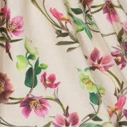 Molo Girls Beige Floral Cotton Dress Discount