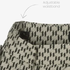 KARL LAGERFELD KIDS Girls Beige KL Monogram Shorts Best