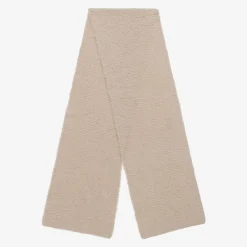 Jamiks Girls Beige Knitted Scarf (132cm) Discount