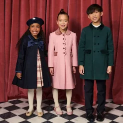 Burberry Girls Beige Leather Ballerinas Sale