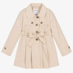 Mayoral Girls Beige Trench Coat Online