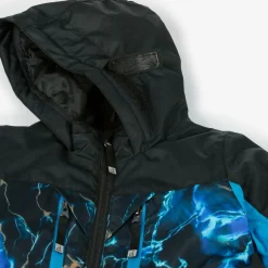 Deux par Deux Girls Black & Blue Storm Snowsuit Set Best