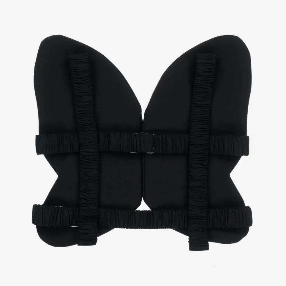 RaspberryPlum Girls Black Butterfly Dress-Up Top Clearance