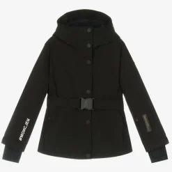 Moncler Enfant Girls Black Corserey Ski Jacket Best