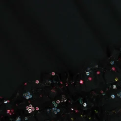 AIGNER Girls Black Cotton Handbag Print Dress Outlet