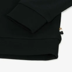 BOSS Girls Black Cotton Hoodie Hot