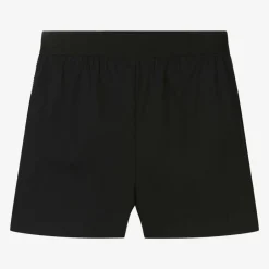 DKNY Girls Black Cotton Rhinestone Shorts Discount