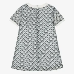 AIGNER Girls Black Crochet Lace Dress Hot