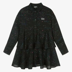 DKNY Girls Black Dress Outlet