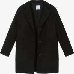 Mayoral Girls Black Felted Coat Sale