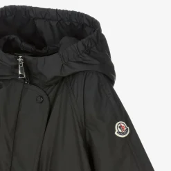 Moncler Enfant Girls Black Ioudith Coat & Down-Padded Gilet Online