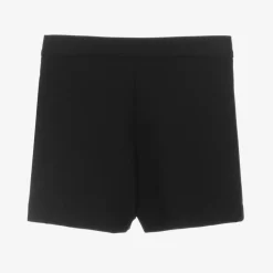Versace Girls Black Jersey Shorts Clearance