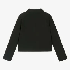 Versace Girls Black Medusa Jacket Clearance
