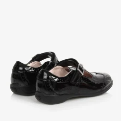 Lelli Kelly Girls Black Patent Leather Bar Shoes Clearance