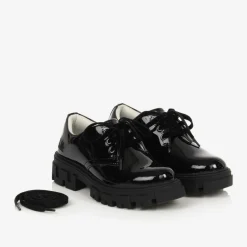 Lelli Kelly Girls Black Patent Leather Shoes Hot