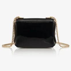 Zaccone Girls Black Patent Leather Bag (12cm) Online