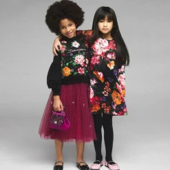 Dolce amp; Gabbana Girls Black Patent Leather Pumps New