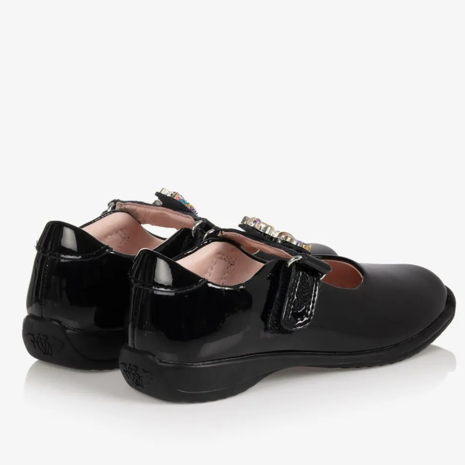 Lelli Kelly Girls Black Patent Leather Shoes Discount