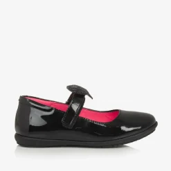 Billieblush Girls Black Patent Leather Bar Shoes Clearance