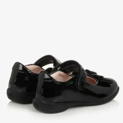 Lelli Kelly Girls Black Patent Leather Bar Shoes Outlet