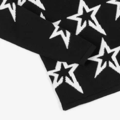 Perfect Moment Girls Black Roll Neck Star Sweater Outlet