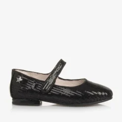 Mayoral Girls Black Sequinned Velcro Shoes Sale