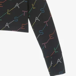 Stella McCartney Kids Girls Black Sports Top (UPF50+) Sale