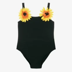Selini Action Girls Black Sunflower Swimsuit Hot