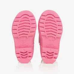 Hatley Girls Blue & Pink Happy Skies Rain Boots Outlet