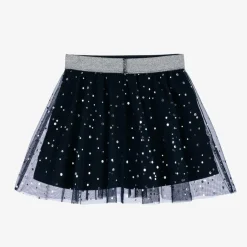 NAME IT Girls Blue & Silver Tulle Skirt New