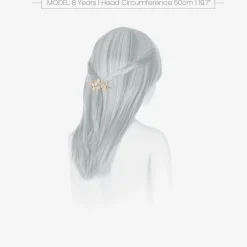 David Charles Girls Blue Butterfly Hair Clip (8cm) Sale