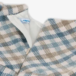 Mayoral Girls Blue Check Dress Sale