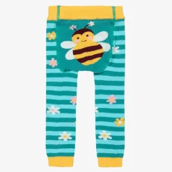 Powell Craft Girls Blue Cotton Leggings Clearance