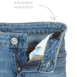 Calvin Klein Girls Blue Denim Mid-Rise Skinny Jeans Outlet