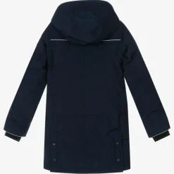 Canada Goose Girls Blue Down Padded Juniper Parka Coat
